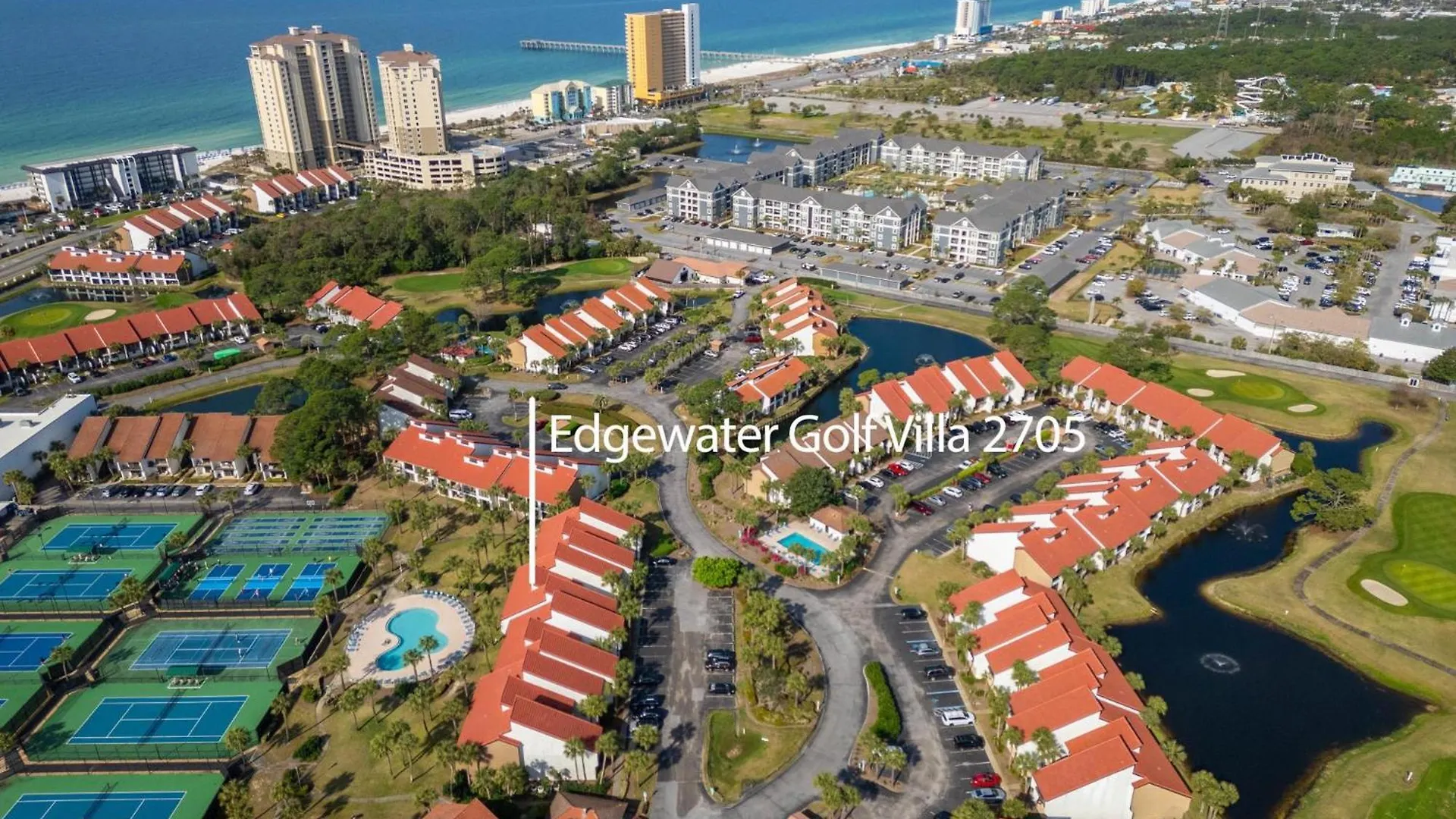 Edgewater 2705 Villa Panama City Beach